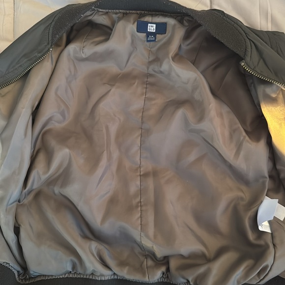 Green kids bomber jacket - Picture 4 of 5